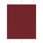 Plisuota žaliuze Bordo raudona 105x150 cm Audinio plotis