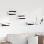 Plūduriuojanti lentyna 24 pcs Alyvuogių žalia 6 x 10,8 x 6,6 cm