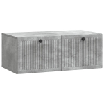 Sieninė TV spintelė Betono pilka 78,5 x 41 x 30 cm
