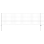 Tvora su stulpais Sidabro 0,6 x 25 m Plienas