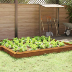 Sraigių tvora 16 pcs Rūdijanti 50 x 3,5 x 25 cm