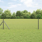 Heksagoninė tvora Pilka 1,2 x 50 m PVC
