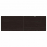 Stalvir&scaron;is, tamsiai ruda, 180x60x(2-6) cm, medienos masyvas
