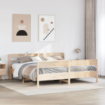 Lovos rėmas be čiužinio, 180x200cm, pu&scaron;ies medienos masyvas