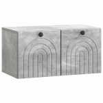 Sieninė TV spintelė Betono pilka 59,5 x 31 x 30 cm