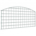 Tvenkinio tvoros rinkinys 5 pcs Žalia 100 x 50 cm Plienas