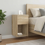 Lovos spintelė 2 pcs Sonoma ąžuolas 29 x 31,5 x 49 cm