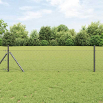Heksagoninė tvora Pilka 0,6 x 10 m PVC