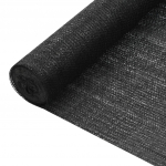 Privatumo suteikiantis tinklelis, juodas, 2x50m, HDPE, 75g/m&sup2;