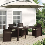 Sėdynių pagalvėlės 4 pcs Kreminė 47 x 36 x 2 cm Poliesteris