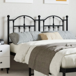 Metalinis pakaitinis galvūgalis, juodos spalvos, 120cm