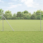 Tvorelės stulpas Sidabro 50 x 1 m (25 mm tinklelis) Plienas