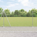 Tvorelės stulpas Sidabro 25 x 1,2 m (25 mm tinklelis) Plienas