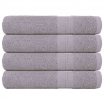 Pirties rank&scaron;luosčiai, FROGN, 4 vnt., pilki, 80x200 cm, 360 g/m&sup2;
