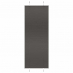 Plisuota žaliuze juoda 80x200 cm audinio plotis 79,4 cm