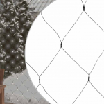 Kalėdinių lempučių tinklas, 3x2m, 204 &scaron;altos baltos LED