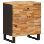Lovos spintelė Ruda 50 x 33 x 60 cm Kietas mango medis