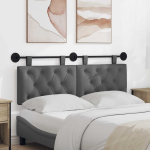 Kabantysis galvūgalis Tamsiai pilka 150 x 55 x 7 cm audinys