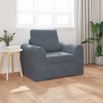 Sofa lova Tamsiai pilka 98 x 71 x 83 cm Aksomas
