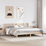 Lovos rėmas be čiužinio, 180x200cm, pu&scaron;ies medienos masyvas