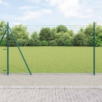 Tvora su stulpais Žalia 1.5 x 10 m Plienas