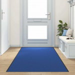 Durų kilimėlis Mėlyna ir juoda 120 x 350 cm Poliamidas ir PVC