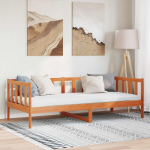 Lovos rėmas Va&scaron;ko ruda 90 x 190 cm Kietos pu&scaron;ies mediena
