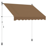Rankinė sulankstoma markizė Smėlio 300 cm