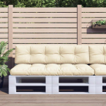 Palečių pagalvėlės, 2vnt., kreminės spalvos, audinys