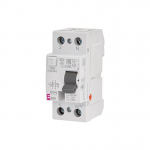 Srovės nuotėkio rėlė ETI EFI-P2 A 10kA, 2P, 40 A, 240 V,30mA