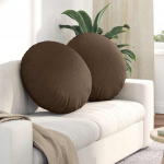 Sėdynių pagalvėlės 2 pcs Ruda &Oslash;60 x 21 cm audinys