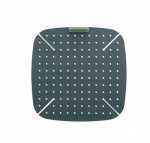 Silikoninis virtuvės kilimėlis L&eacute;ku&eacute;, žalia/pilka, 22.5 cm