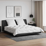 Antklodė su pagalvėmis su pagalve 3 pcs Balta Mikropluo&scaron;tas