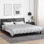 Pilna metų antklodė Sidabro 200 x 200 cm Satin ir mikropluo&scaron;tas