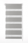 Ritininė užuolaida DOMOLETTI RATTAN D&N, 1100&times;2300 mm, pilka