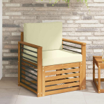Lauko sofos komplektas su pagalve Natūrali 71 x 63 x 73 cm