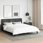 2-in-1 Antklodė Balta 240 x 260 cm Plunksna