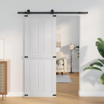 Duris Corona Balta 80 x 210 cm Apdirbta mediena