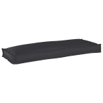 Pagalvėlė Juoda 110 x 40 x 8 cm Oksfordo audinys
