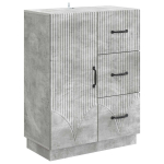 Kabalas Betono pilka 66 x 34,5 x 87 cm Apdirbta mediena