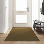 Durų kilimėlis Ruda ir juoda 120 x 400 cm Poliamidas ir PVC
