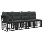 4 sėdimų vietų sodo sofa su kaire ranka 4 pcs 4-Vietų skaičius