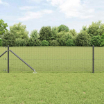 Tvorelės stulpas Pilka 25 x 0,5 m (12 x 12 mm tinklas) Plienas