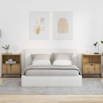 &Scaron;alia lovos spintelė 2 pcs artisano ąžuolo 49 x 36 x 61 cm