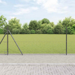 Tvorelės stulpas Pilka 25 x 0,8 m (40 x 40 mm tinklelis)