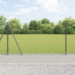 Tvorelės stulpas Pilka 25 x 1,2 m (36 mm tinklas) Plienas