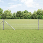 Tvorelės stulpas Sidabro 10 x 0,5 m (12 x 12 mm tinklelis)