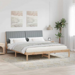 Lovos rėmas Ruda 180 x 200 cm Kietos pu&scaron;ies mediena