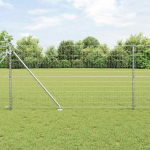 Tvora su stulpais Sidabro 1,2 x 25 m Plienas