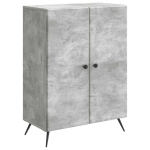 Kabalas Betono pilka 66 x 34,5 x 90 cm Apdirbta mediena